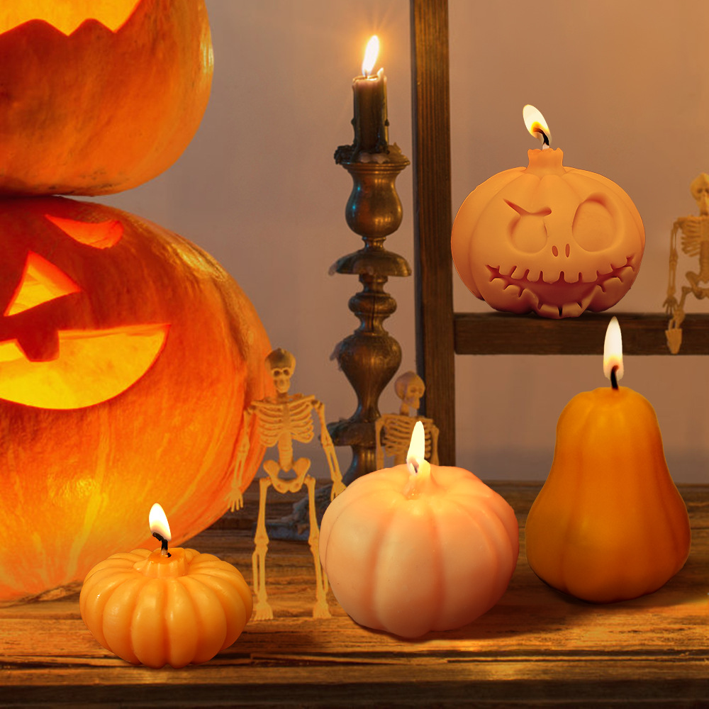 🕯️3D Halloween Pumpkin Silicone Mold🎃