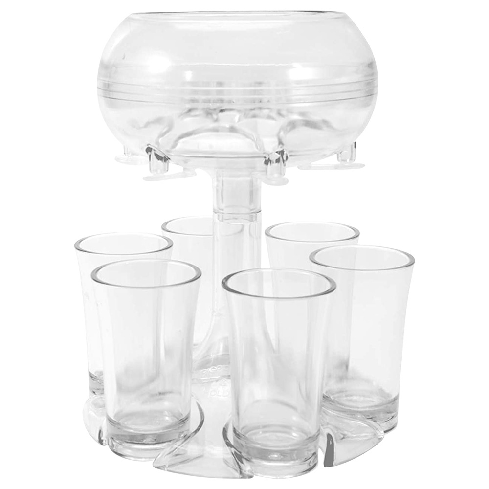 💥HOT SALE 50% OFF - Party Pouring Artifact🥂6 Shot Glass Dispenser and Holder