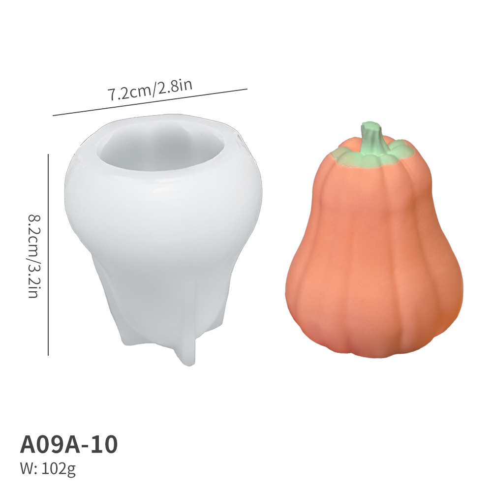 🕯️3D Halloween Pumpkin Silicone Mold🎃