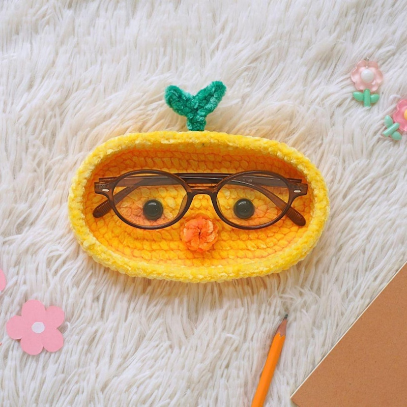👓🦙 Knit Animal Glasses Holder