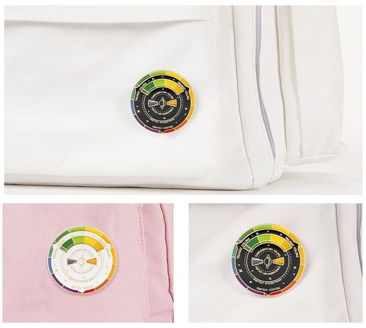 Color Wheel Pin