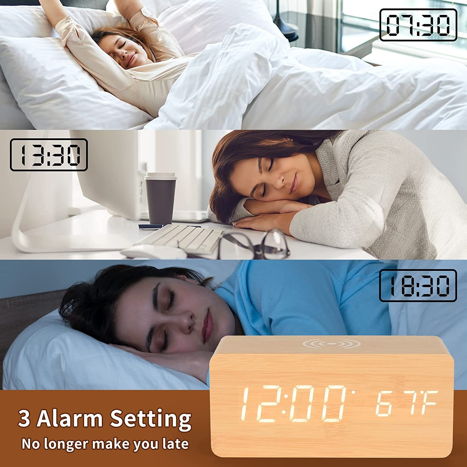 LED Digital Alarm Clock