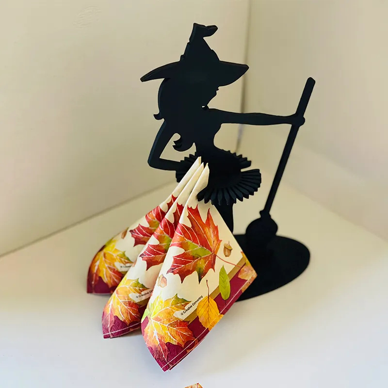 🧙‍♀️Buy 3 Get 2 Free & Free Shipping🔮Dark Witch Napkin Holder