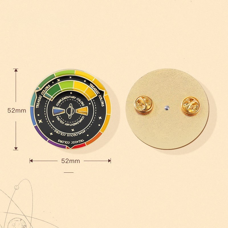 Color Wheel Pin