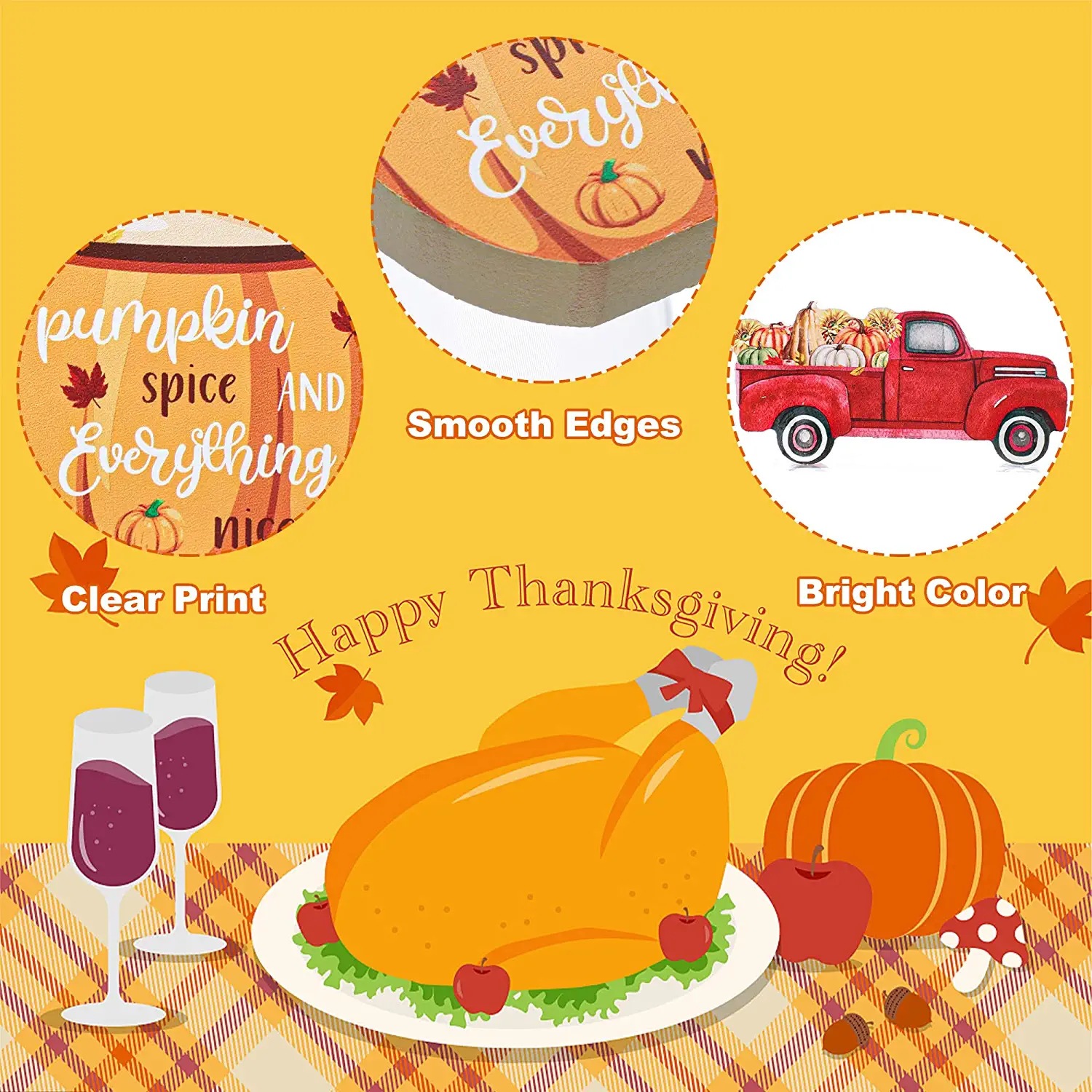 Fall Tiered Tray Decor Set