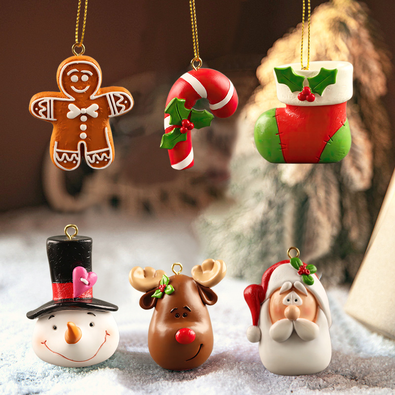 🎄✨ Christmas Ornament 6-Piece Set