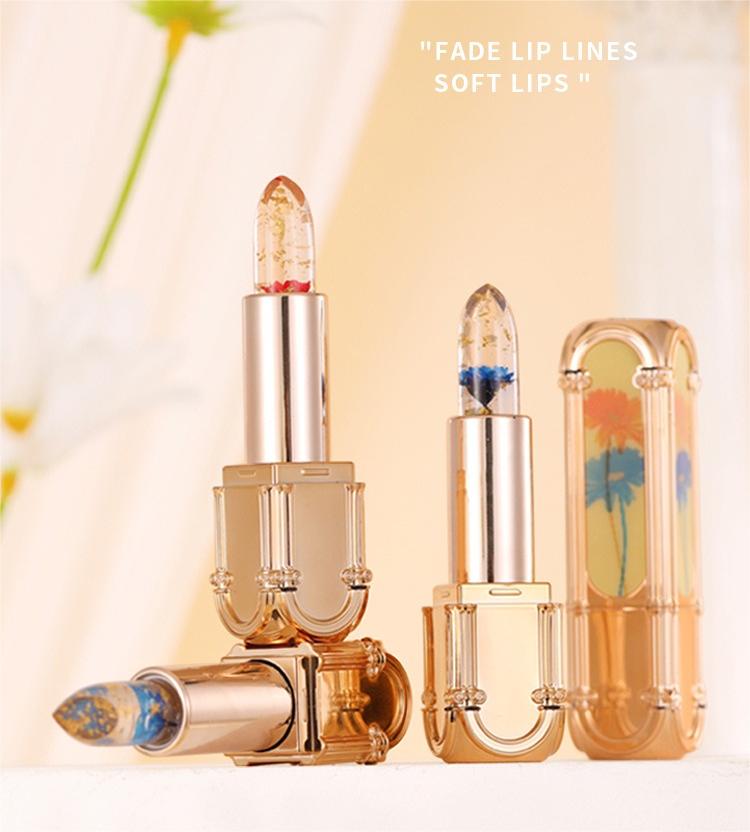 Flower Color Changing Lipstick
