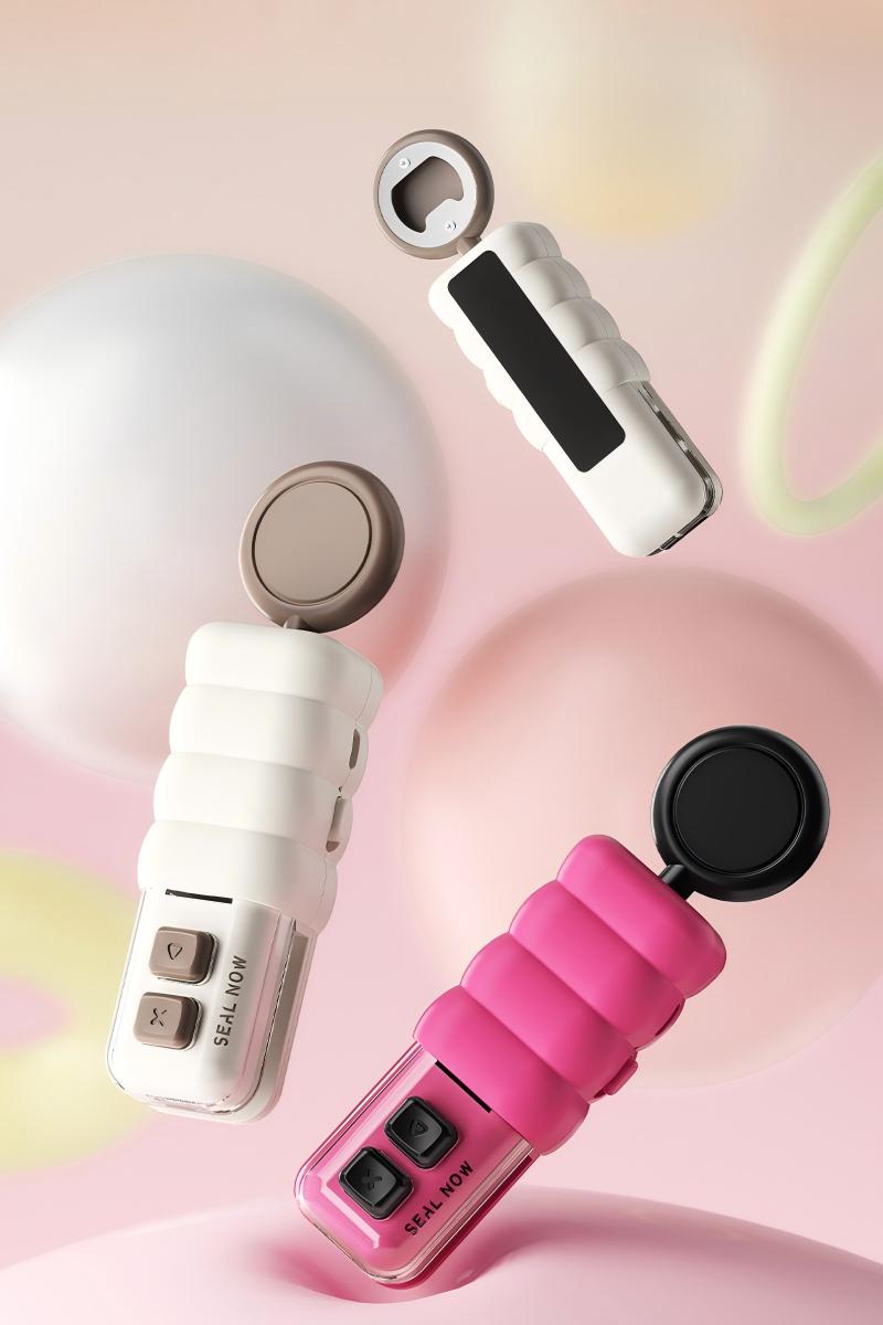 🧁Portable Mini Bag Sealer | USB Rechargeable Heat Sealing Machine✨