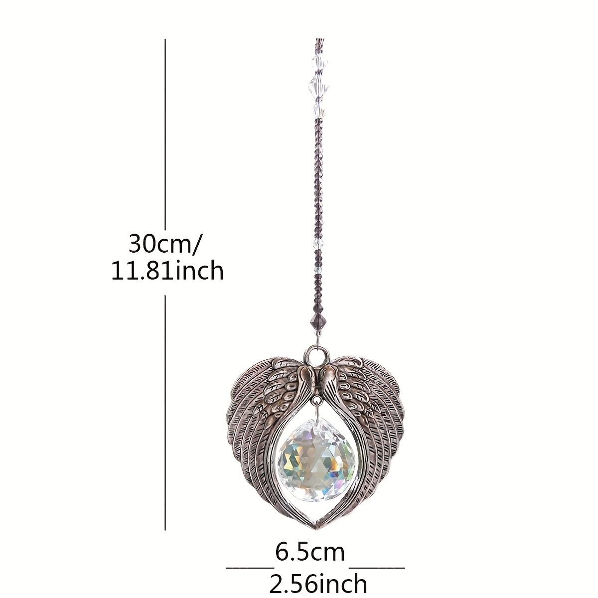 💎Angel Wings Crystal Pendant Suncatcher