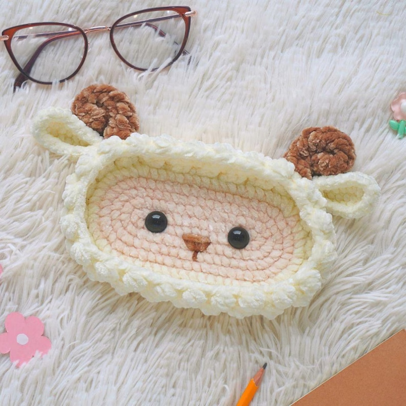 👓🦙 Knit Animal Glasses Holder