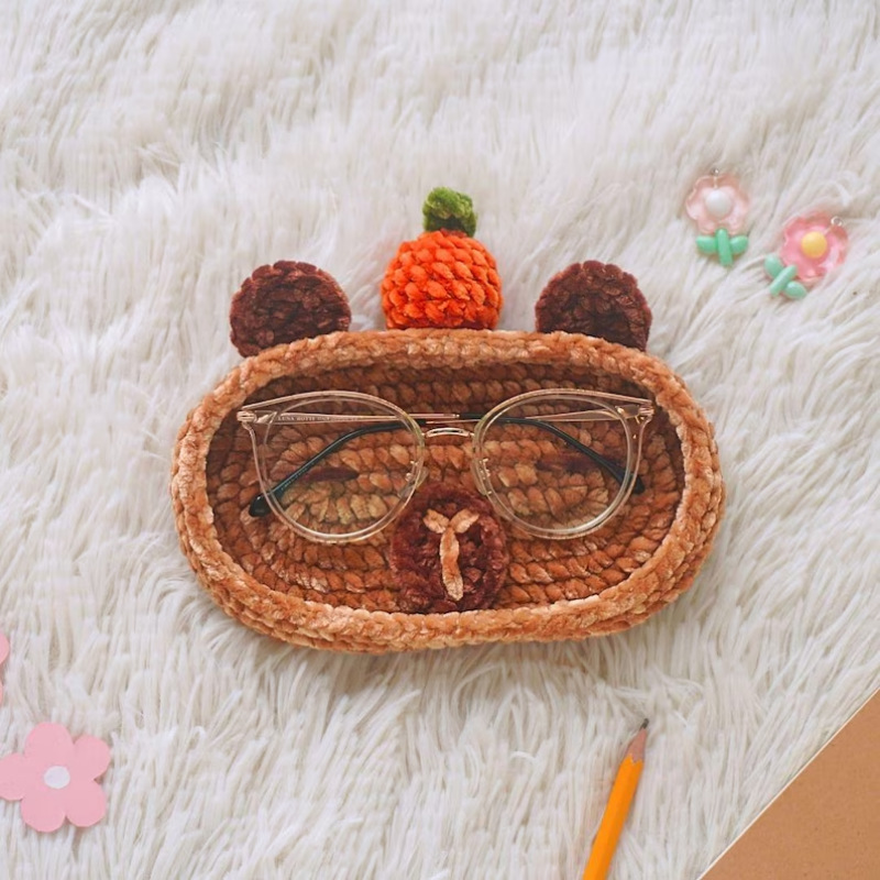 👓🦙 Knit Animal Glasses Holder