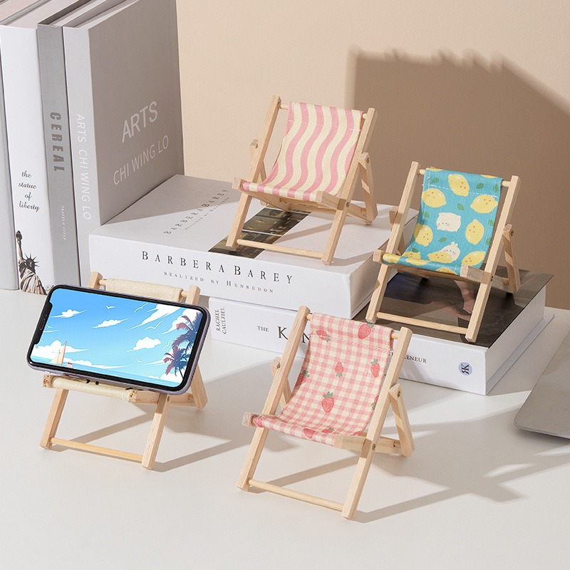 🔥HOT SALE💝Beach Chair Shape Stand Phone Rack