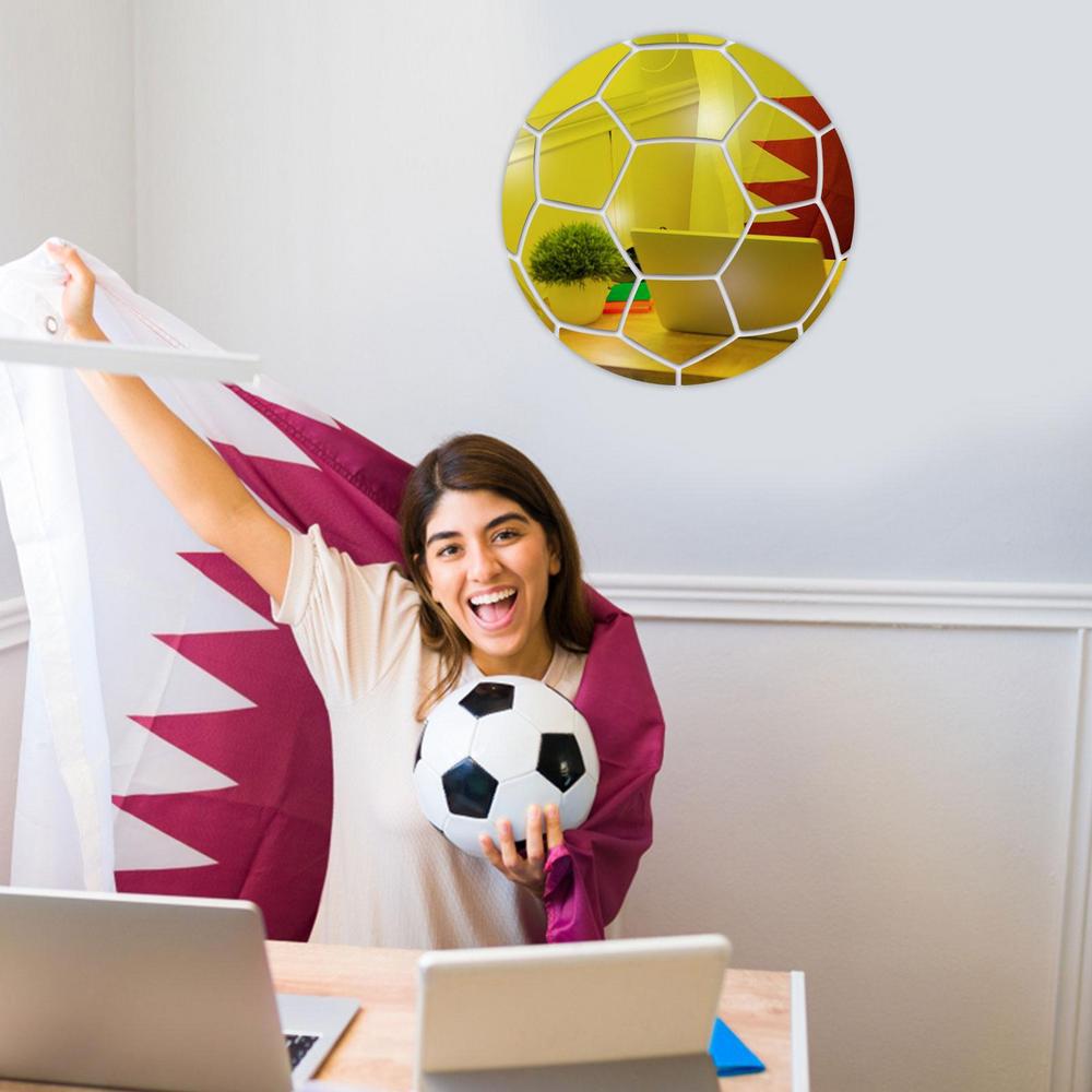 ⚽Football Mirror Sticker