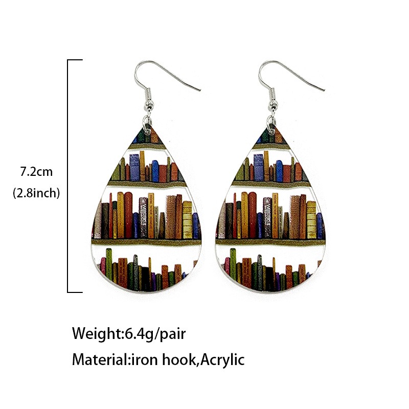 🔥BIG SALE🔥-Book Earrings📚Earrings For Book Lovers