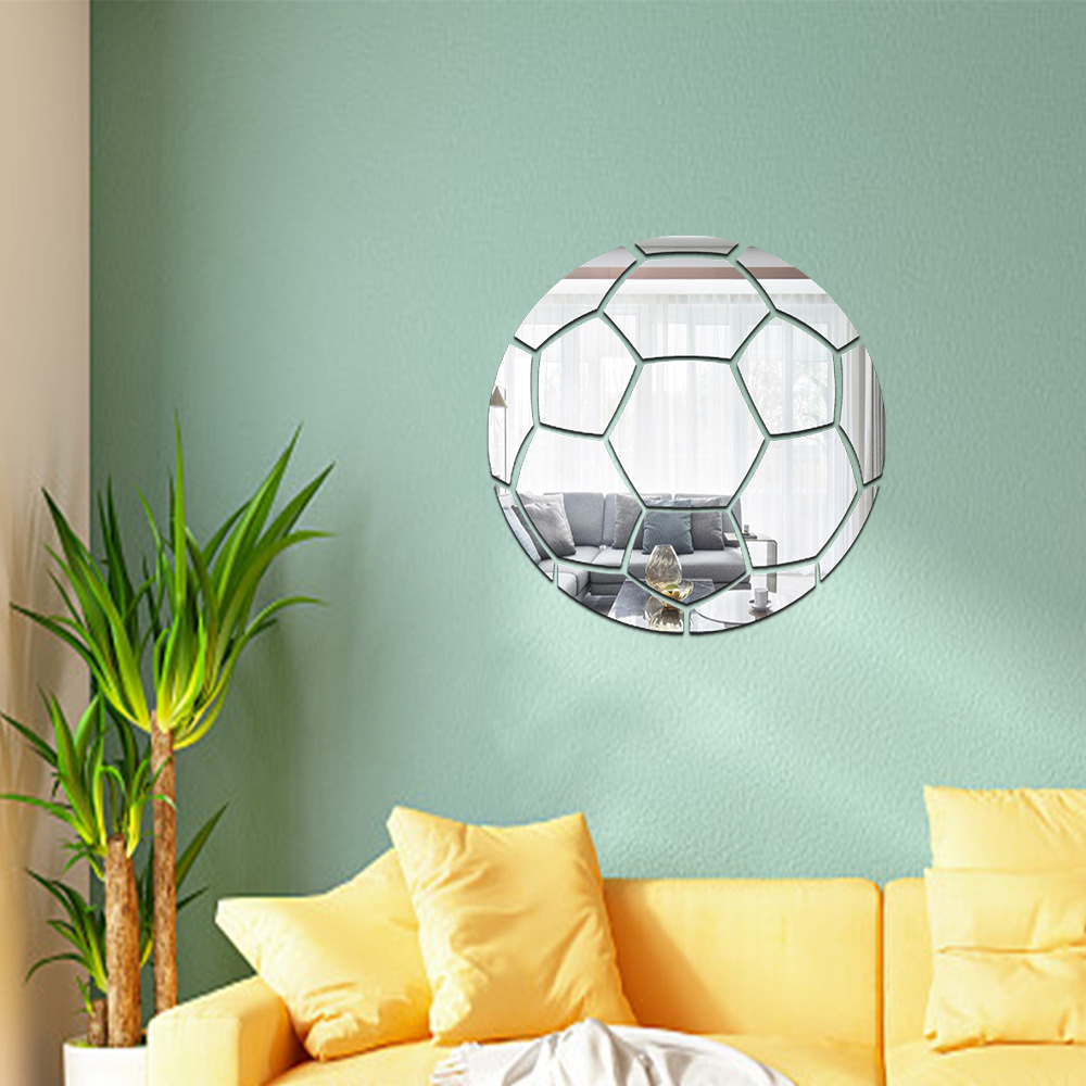 ⚽Football Mirror Sticker