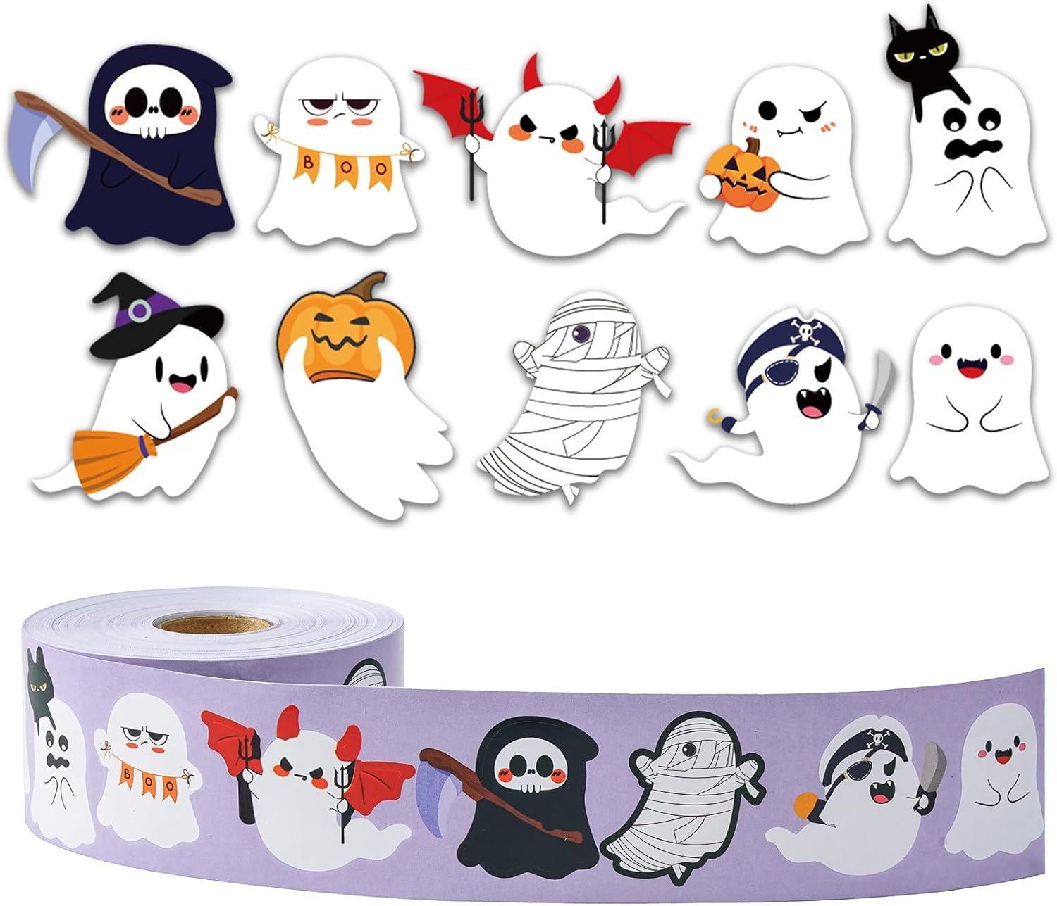 🎃 Spooky Halloween Sticker Set  👻✨