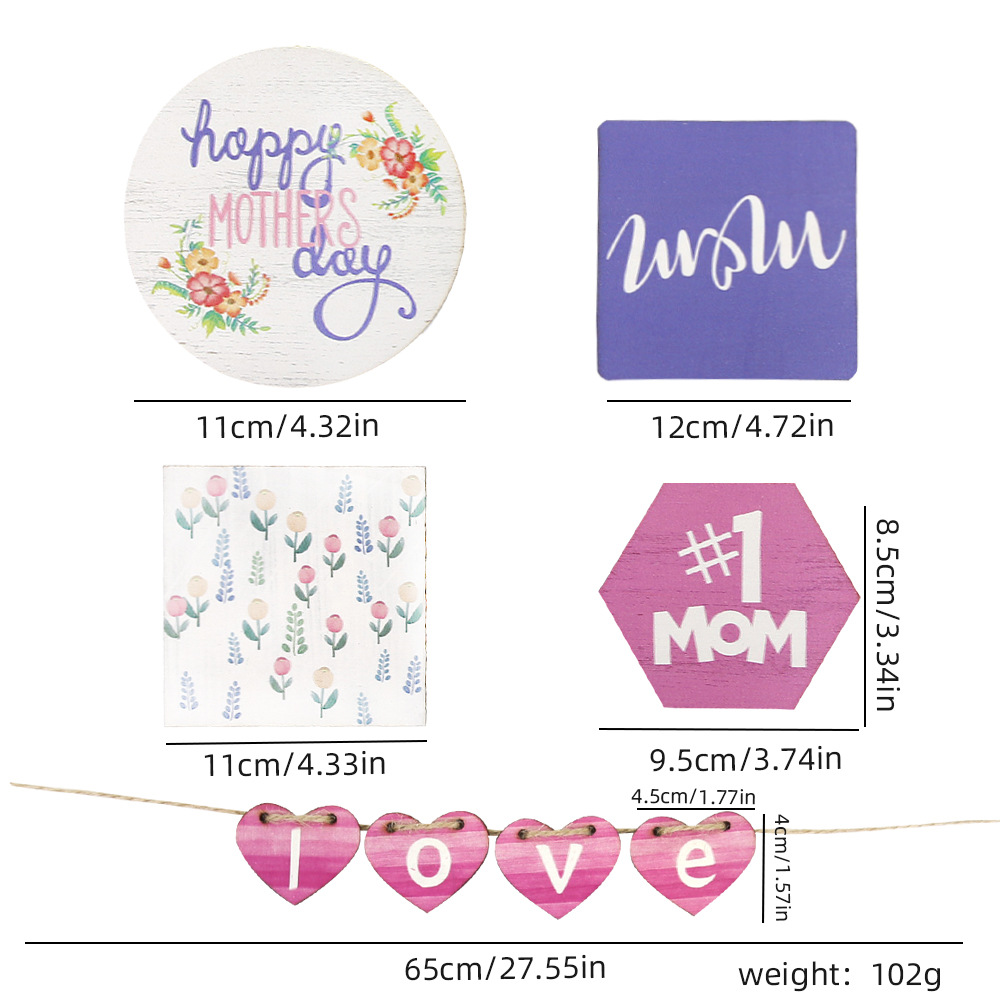 ☀Mother's Day Pre-Sale - Wooden Pallet Ornament