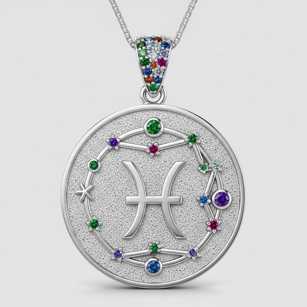 Zodiac Star Gem Necklace