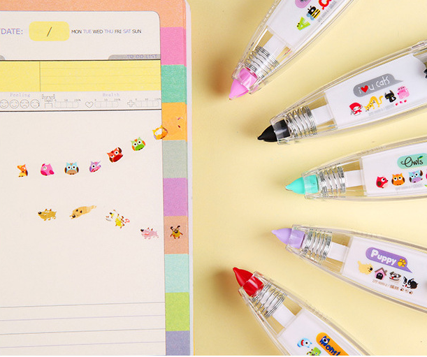 💝A Funny Gift 🔥 Cute Decorative Tape Pen