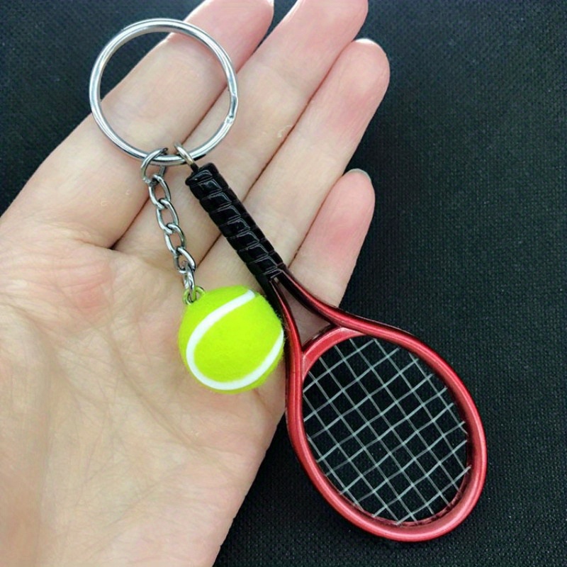 🎾Mini Tennis Racket Keychain