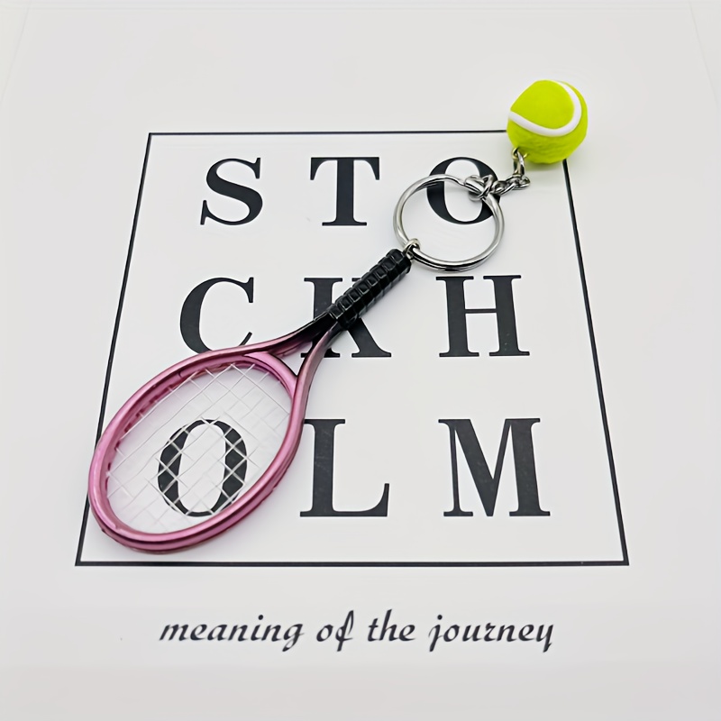 🎾Mini Tennis Racket Keychain