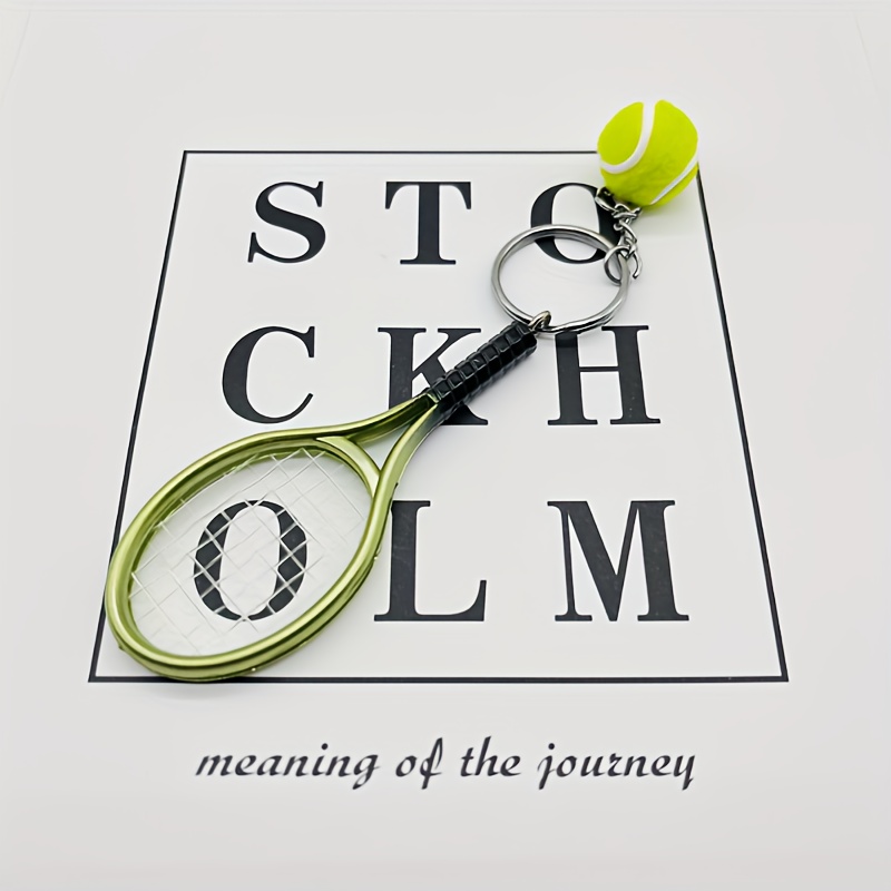 🎾Mini Tennis Racket Keychain