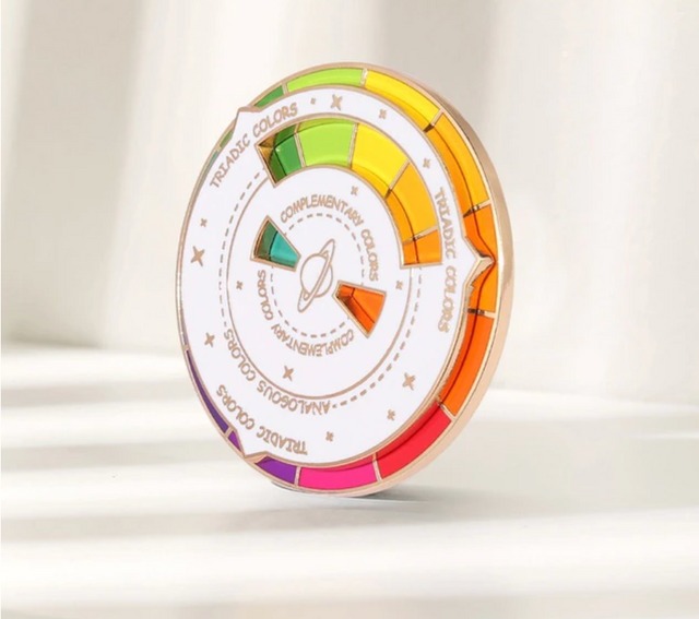 Color Wheel Pin