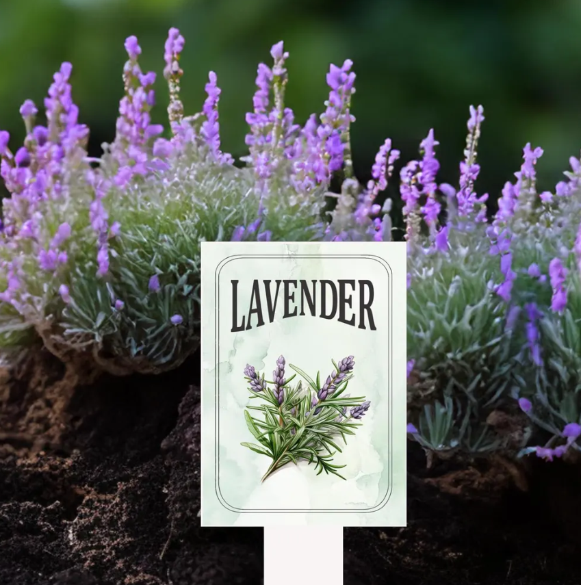 Garden Plant Markers – Waterproof PVC Vegetable Labels for Raised Beds & Garden Rows