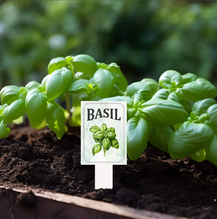 Garden Plant Markers – Waterproof PVC Vegetable Labels for Raised Beds & Garden Rows