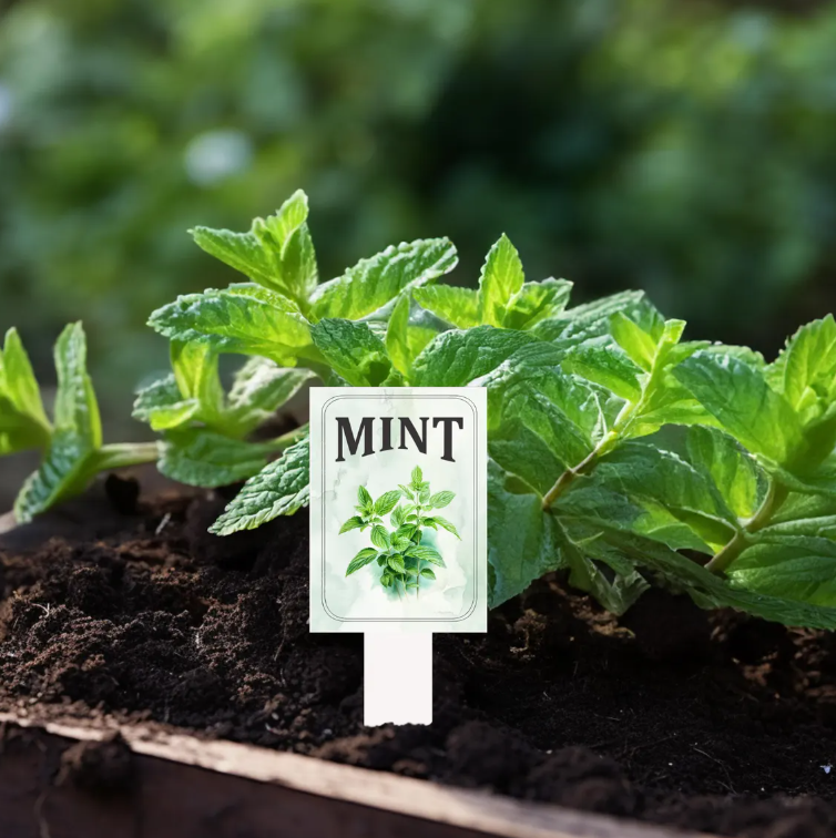 Garden Plant Markers – Waterproof PVC Vegetable Labels for Raised Beds & Garden Rows