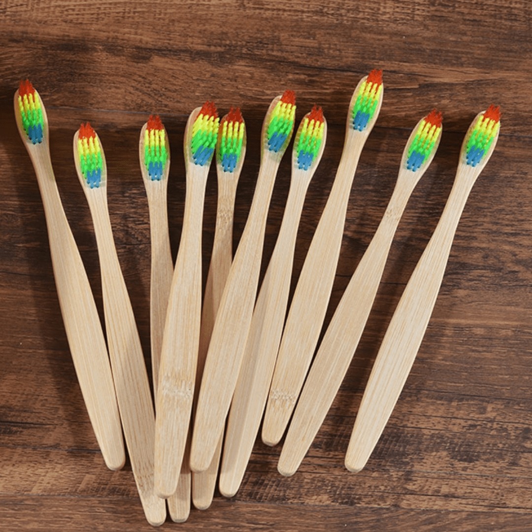 🔥SUMMER OFFER Bamboo Toothbrush - 10 Piece😉