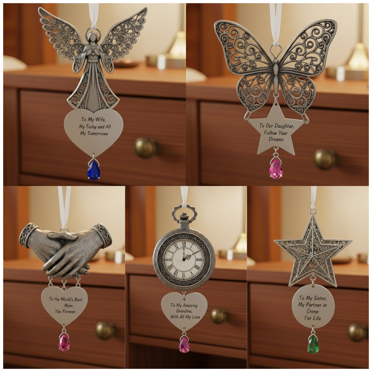 🕊️✨Handmade metal hanging decoration