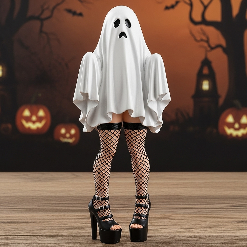 👻Lady Ghost Figurine