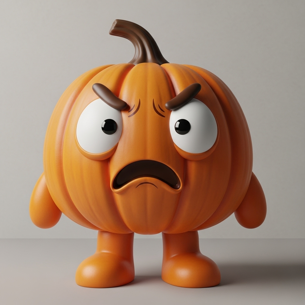 Halloween Pumpkin Figurines Set