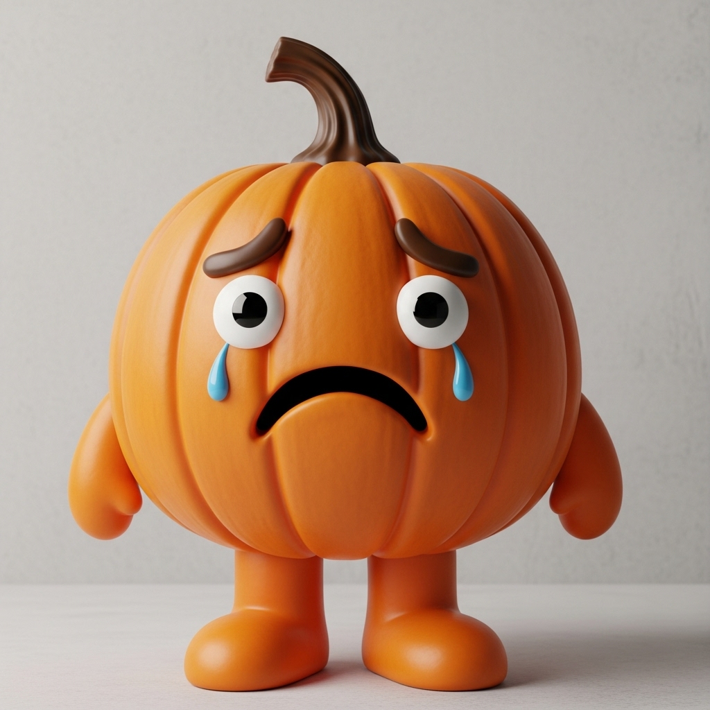 Halloween Pumpkin Figurines Set