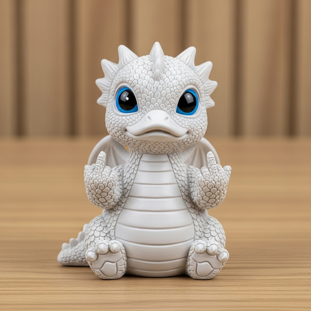 Cheeky Baby Dragon Figurine