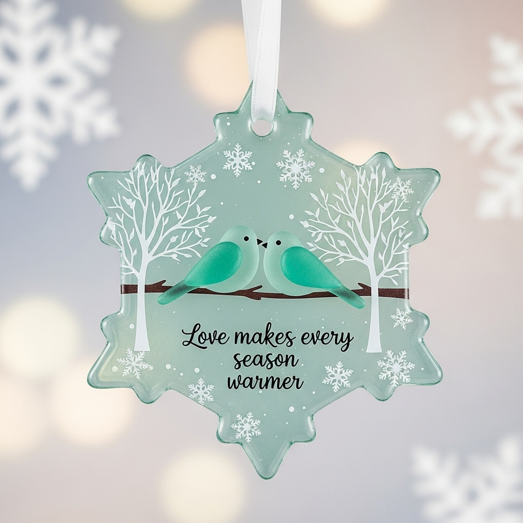 🌊💖 Ocean Memories Glass Keepsake