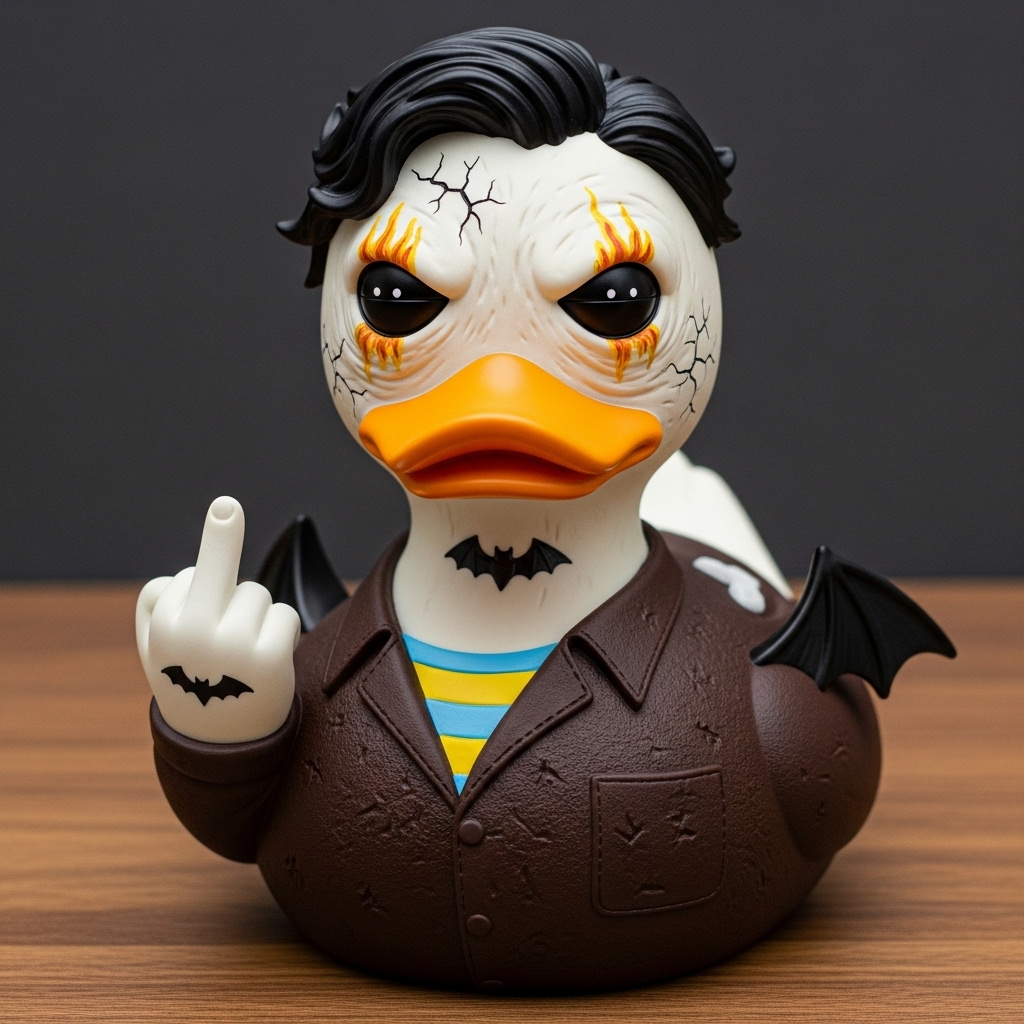 🤣Middle Finger Halloween Ducks