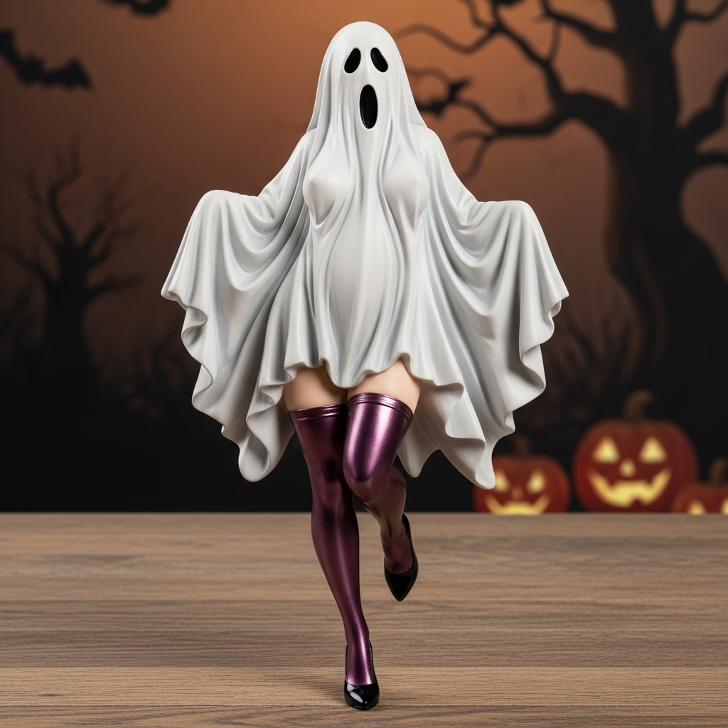 👻Lady Ghost Figurine