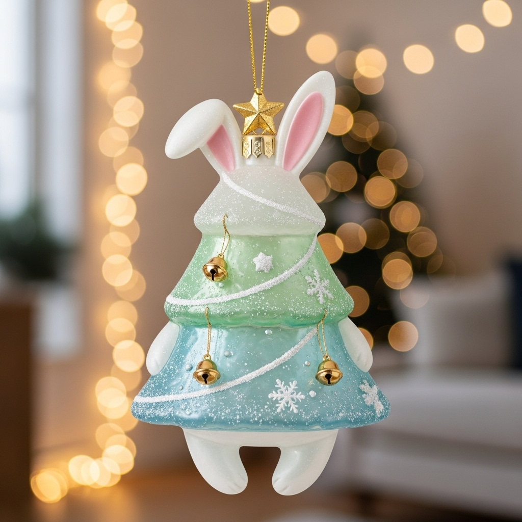 🎄🌊 Sea Glass Animal Tree Ornaments