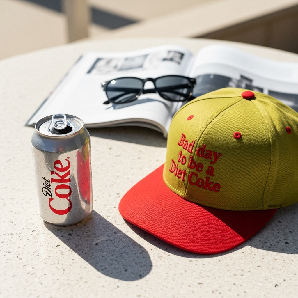 "Bad Day To Be A Diet Coke" Cap - Your Ultimate Statement Hat!
