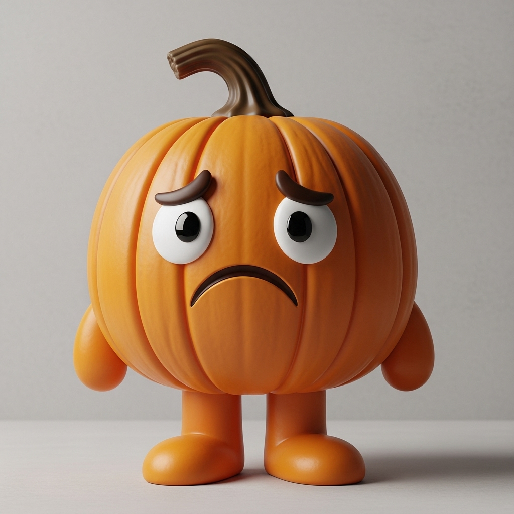 Halloween Pumpkin Figurines Set