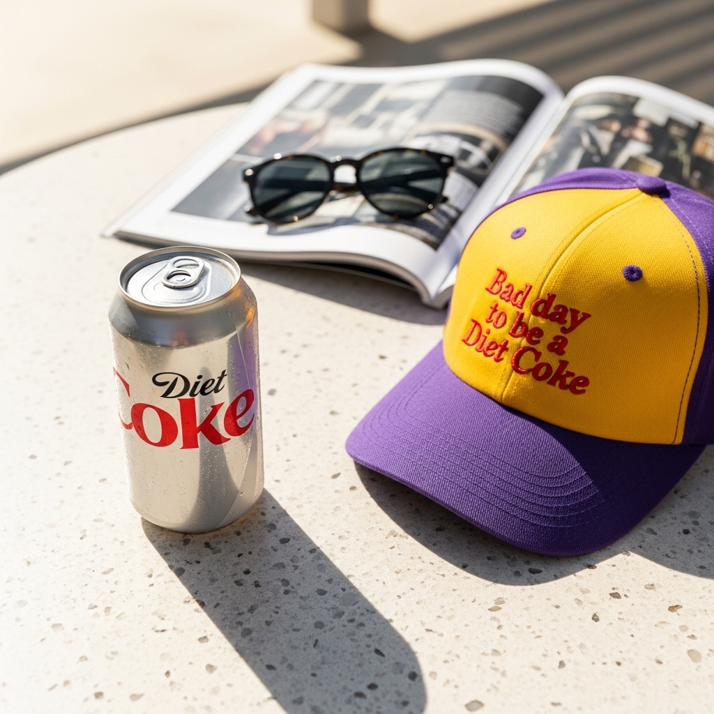 "Bad Day To Be A Diet Coke" Cap - Your Ultimate Statement Hat!