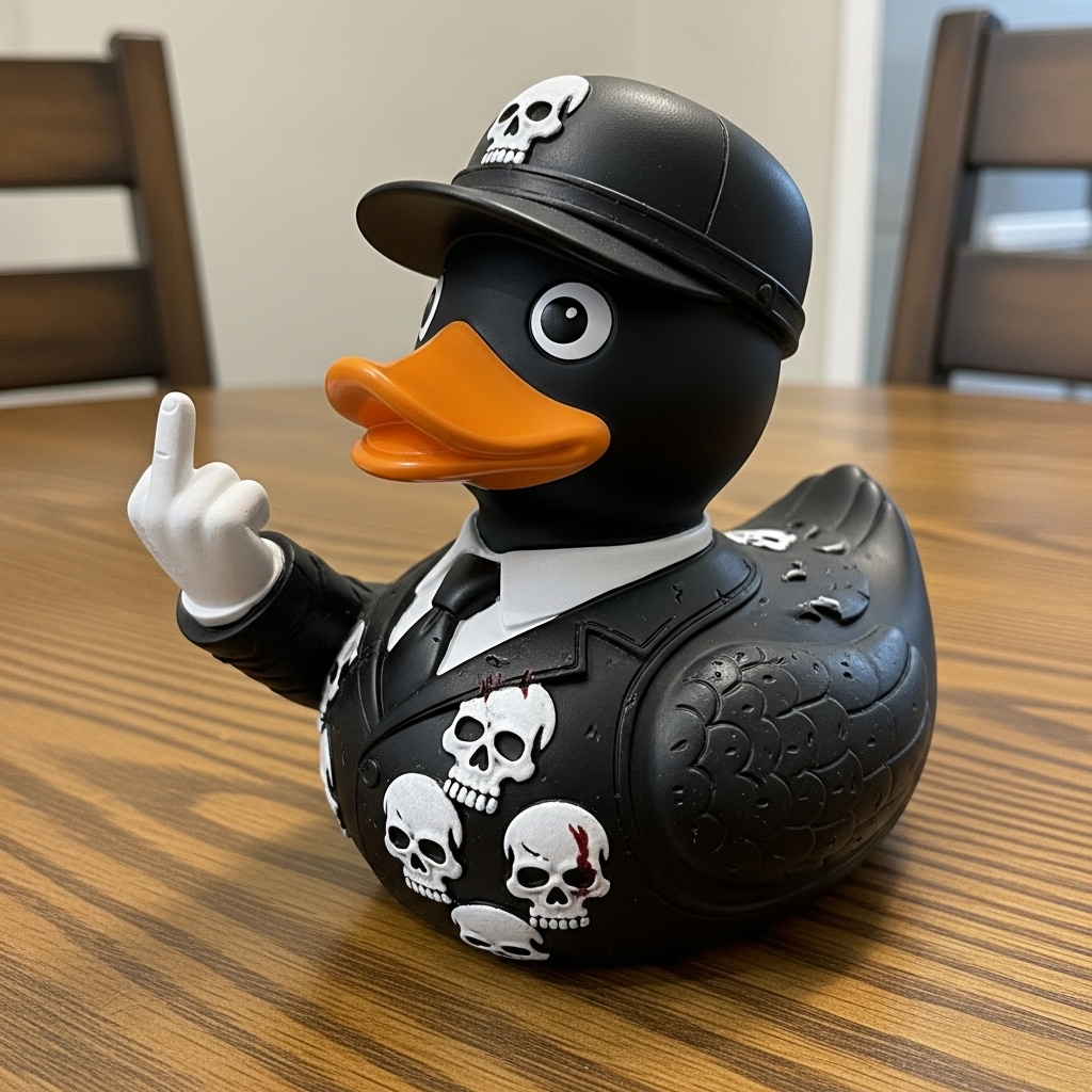 🤣Middle Finger Halloween Ducks