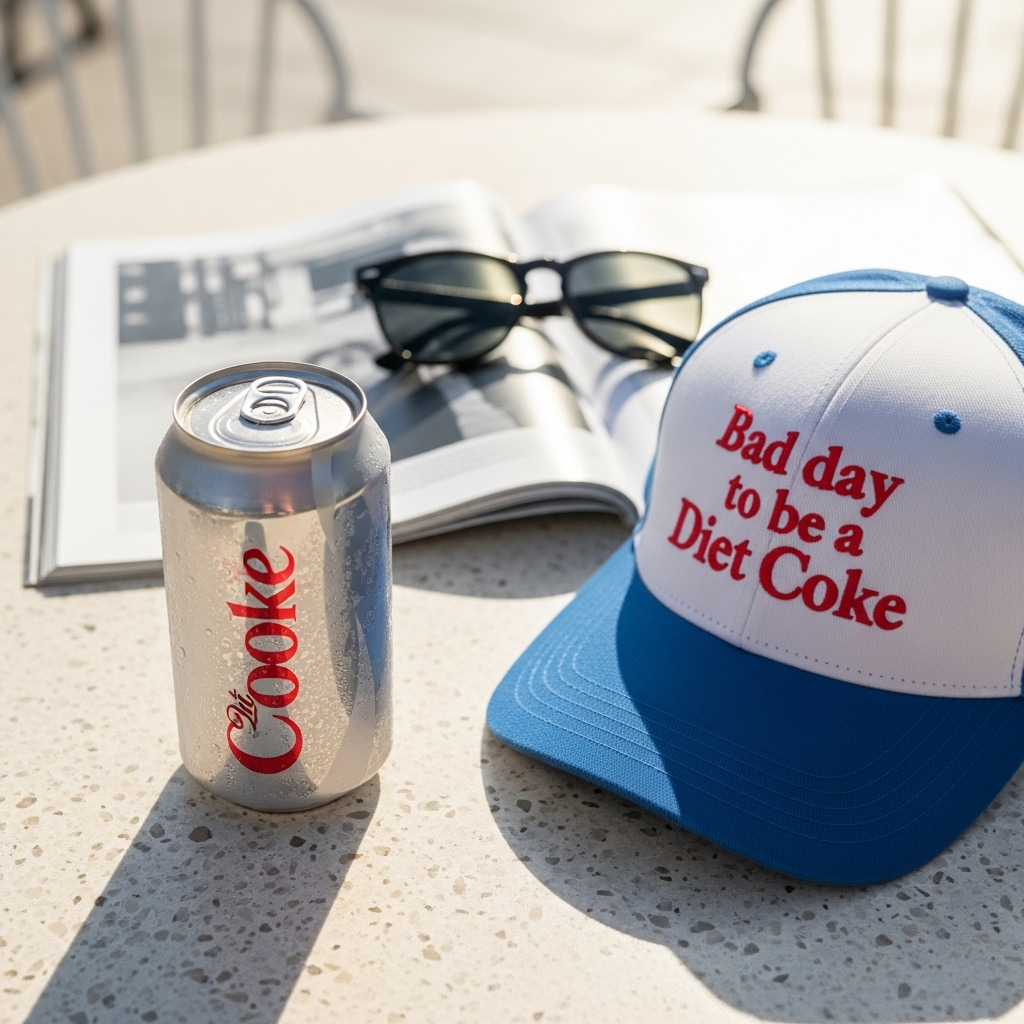 "Bad Day To Be A Diet Coke" Cap - Your Ultimate Statement Hat!