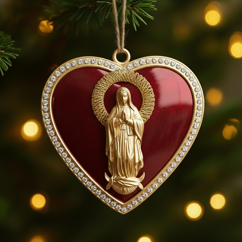 💖✨ Heart-Shaped Metal Pendants