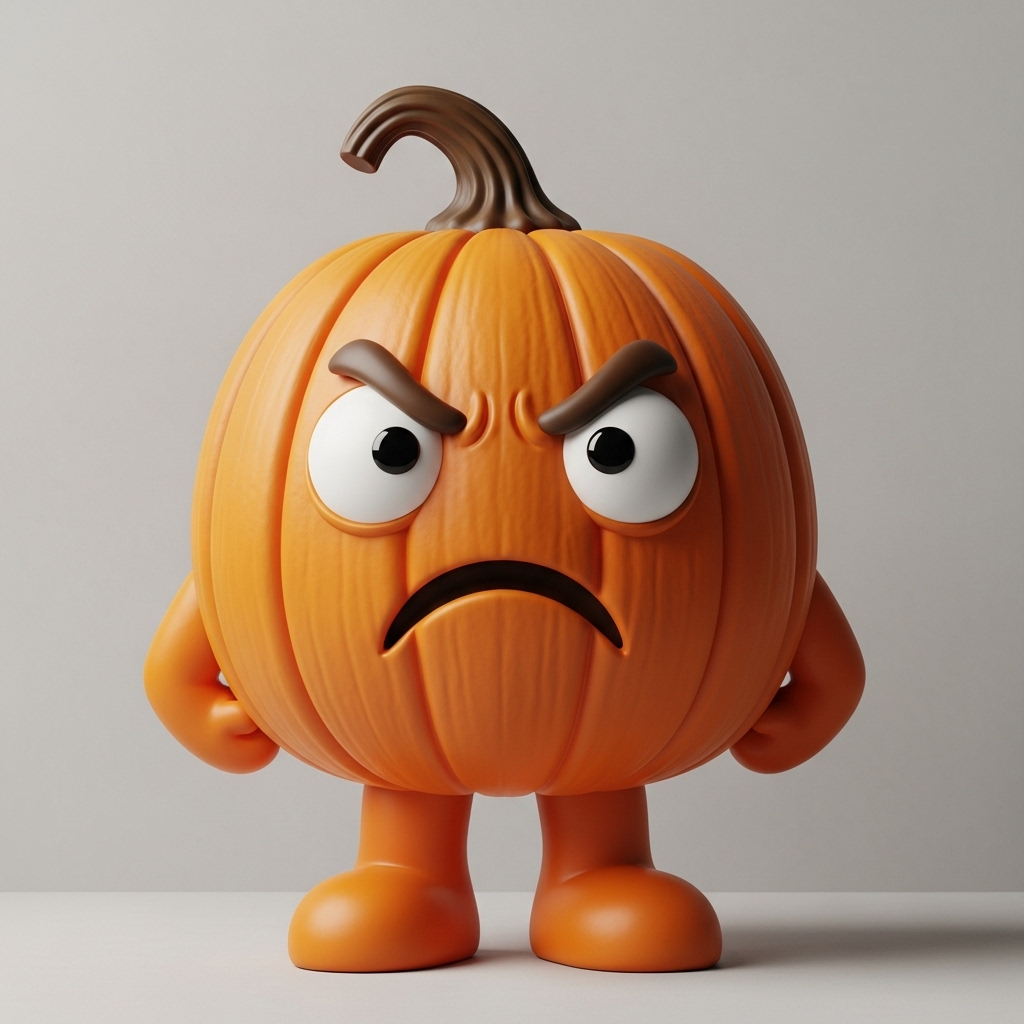 Halloween Pumpkin Figurines Set