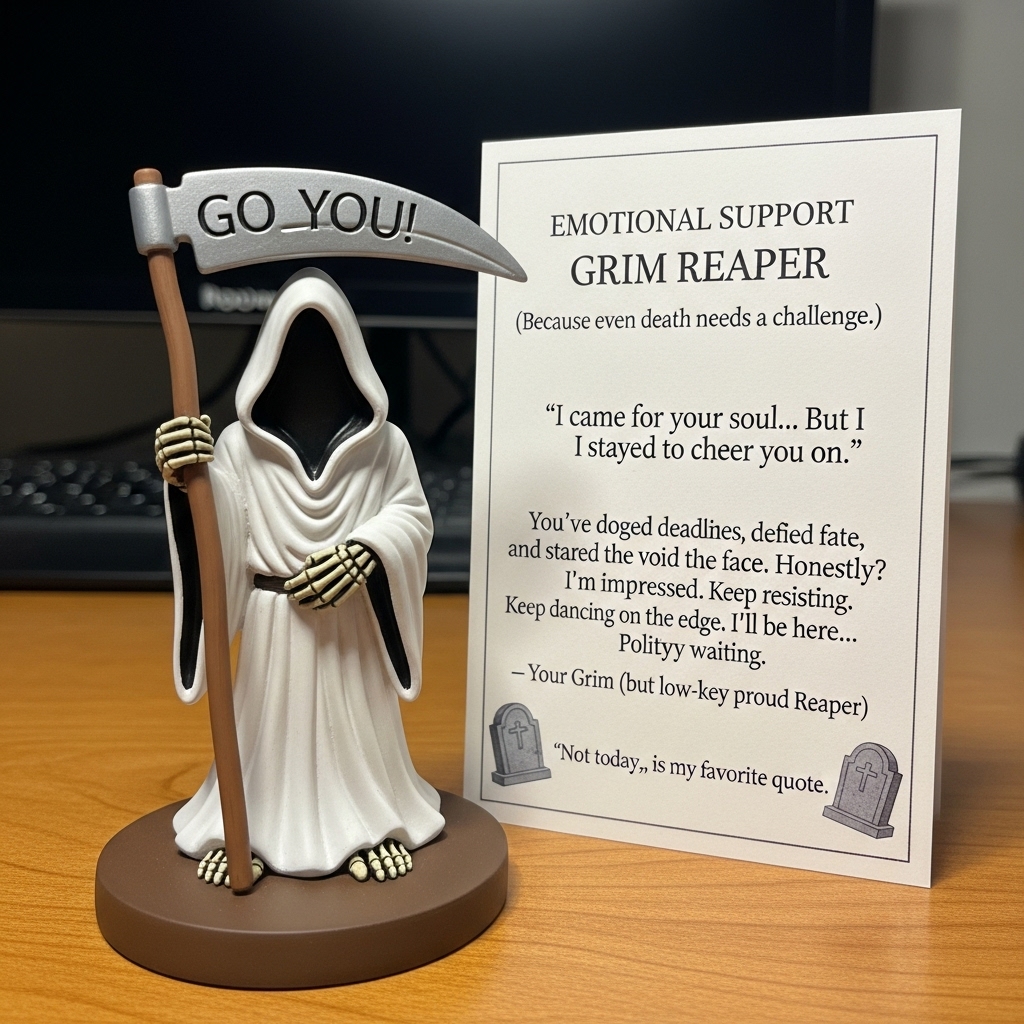 Emotional Support Grim Reaper Figures