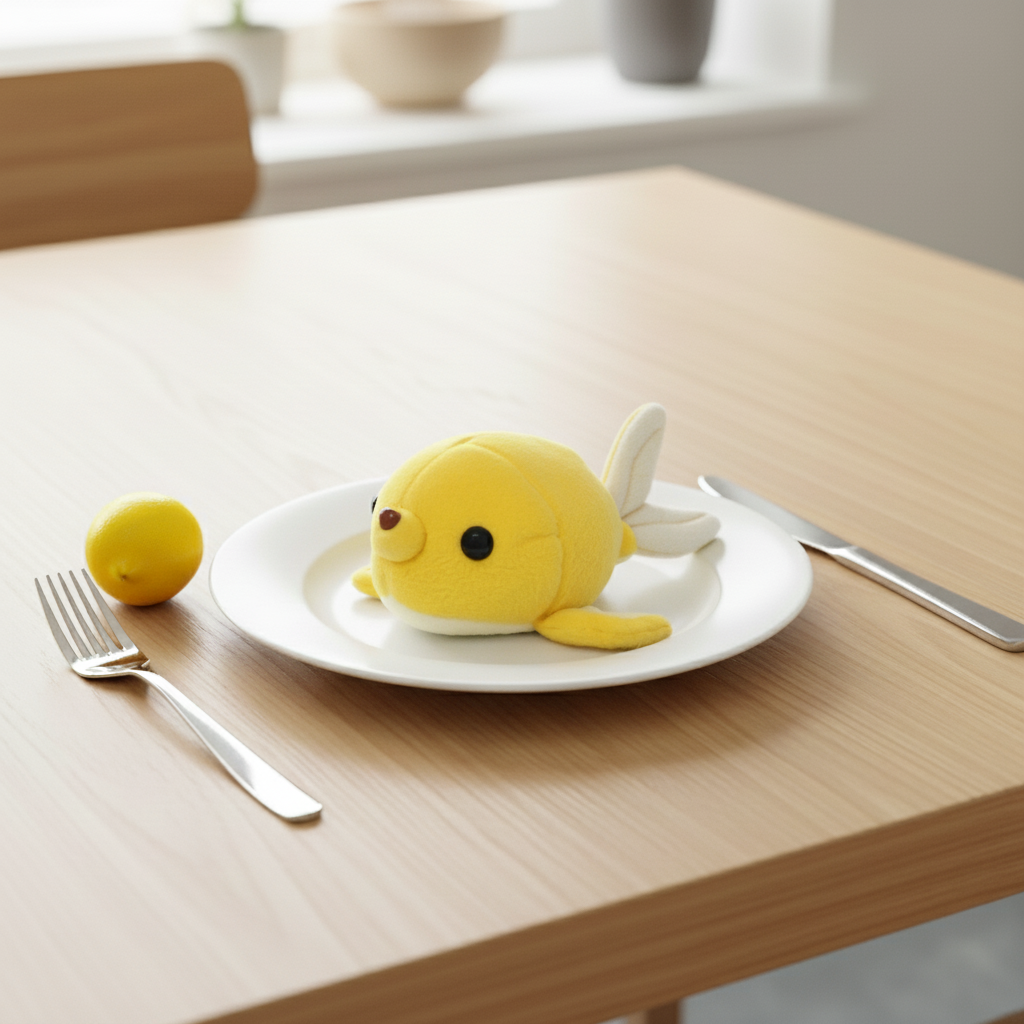 🍋✨ Food-Shaped Plushies