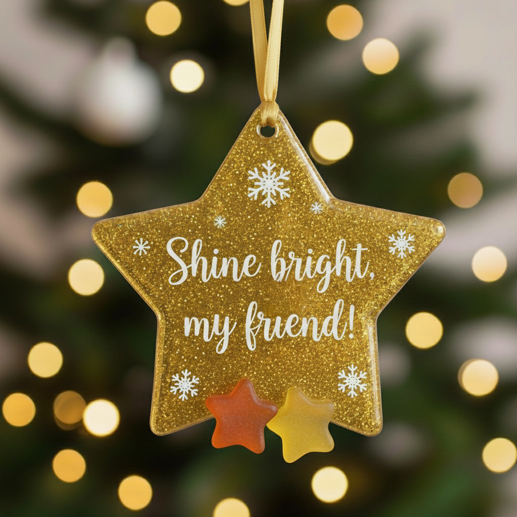 🌊🎄 Sea Glass Christmas Ornaments